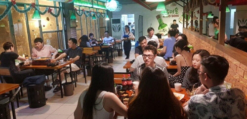 베트남 하노이 '진로포차'  하이트진로 제공